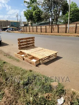 Pallet Bed- Blazed 4*6bed With Drawers.,(H;C)