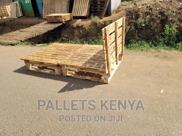 Pallet Bed- Blazed 4*6bed With Drawers. (A;LS) - thumbnail 2