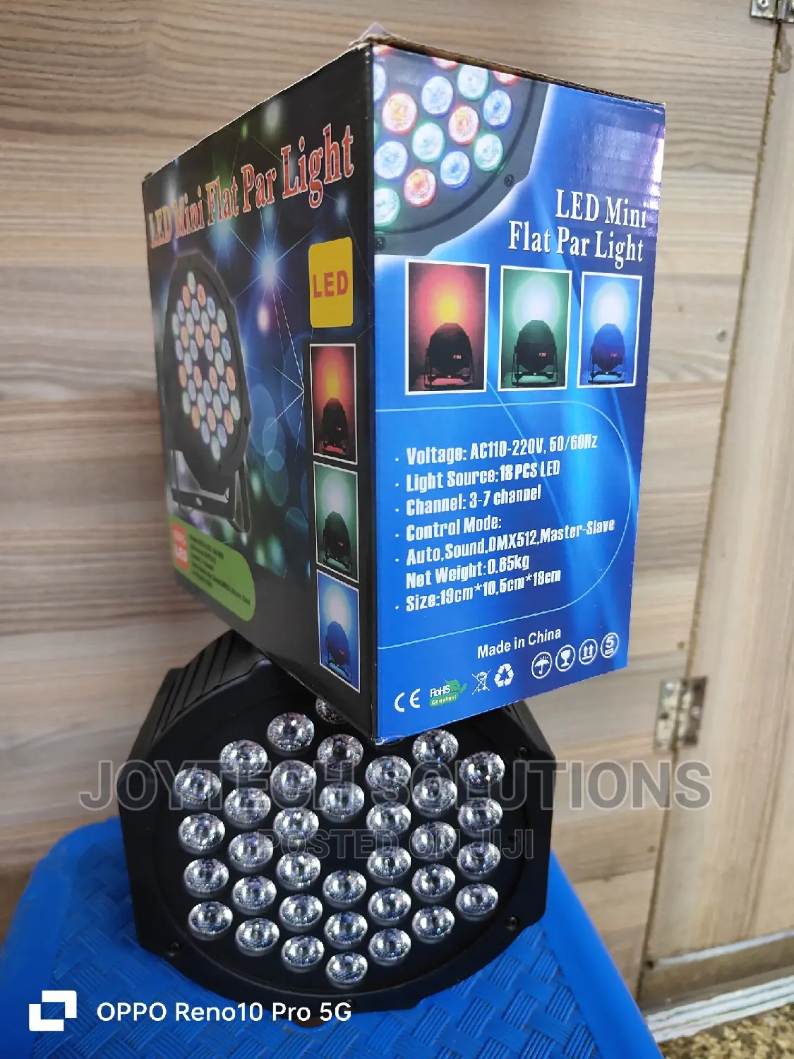 Led Mini Flat Par Light, 36 Watts