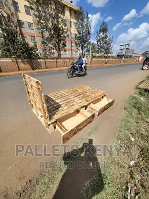 Pallet Bed- Blazed 4*6bed With Drawers.(D:Cs)
