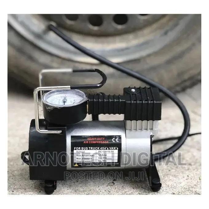 12v Portable Auto Car Electric Air Compressor Tire Inflator