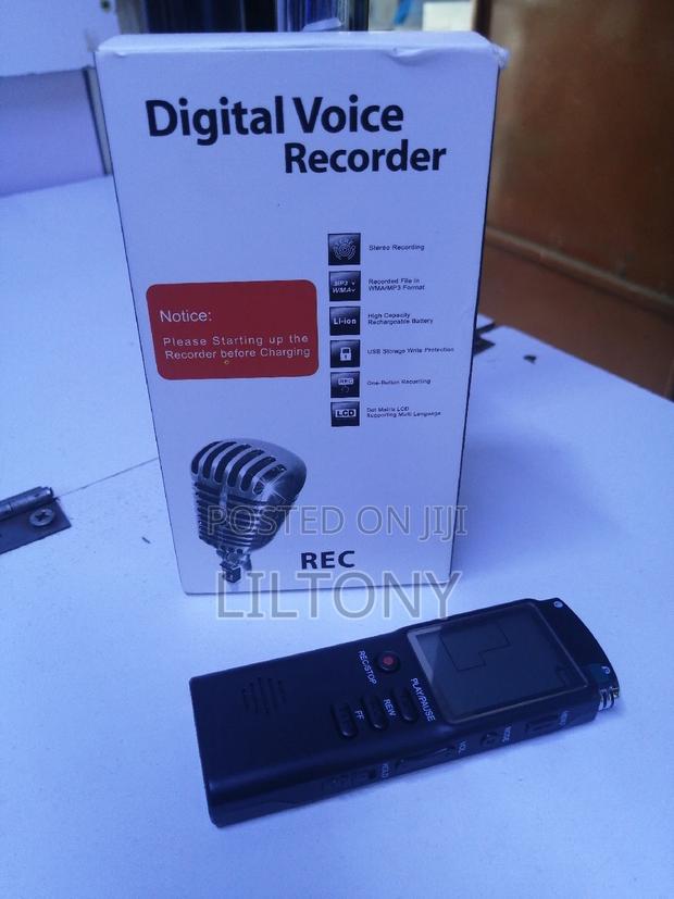Digital Rechargeable Voice Recorder With Usb Storage - thumbnail 2