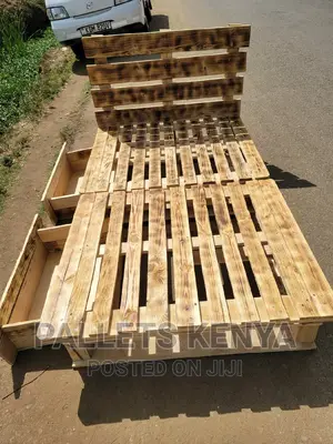 Pallet Bed- Blazed 4*6bed With Drawers.(C,Ts )