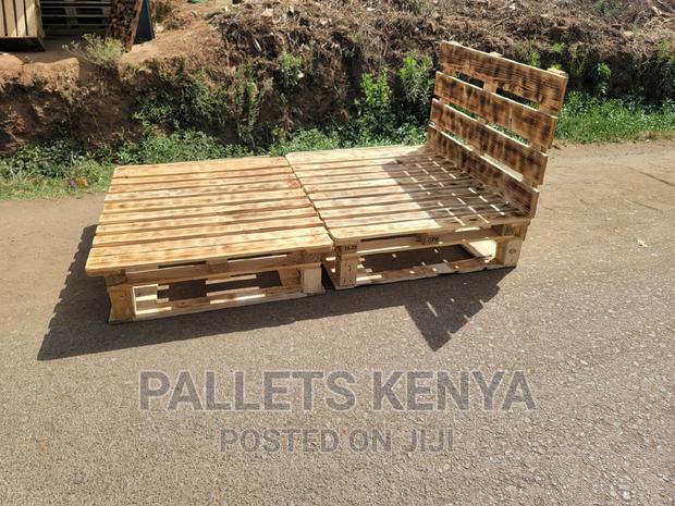 Pallet Bed- Blazed 4*6bed With Drawers. (L Ac)