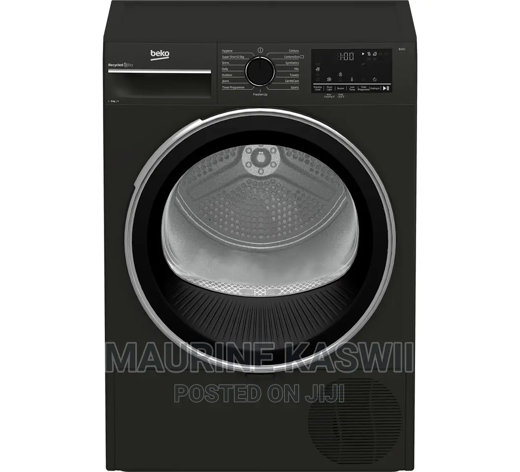 Beko B3T4911DG Condensation Dryer, 9KG - Grey