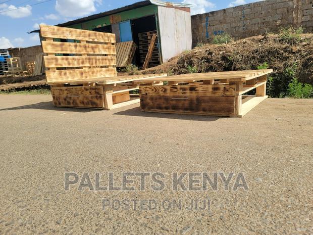 Pallet Bed- Blazed 4*6bed With Drawers. (7#8 ) - thumbnail 2