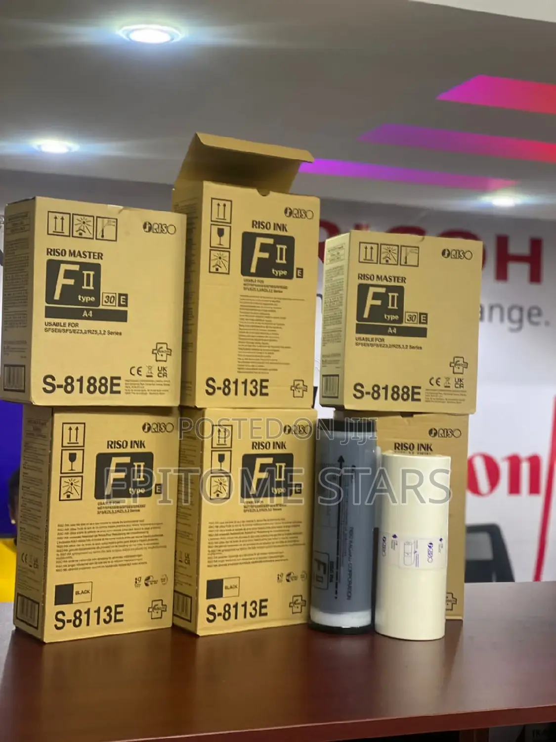 Fπ Type Riso Ink Most Needed