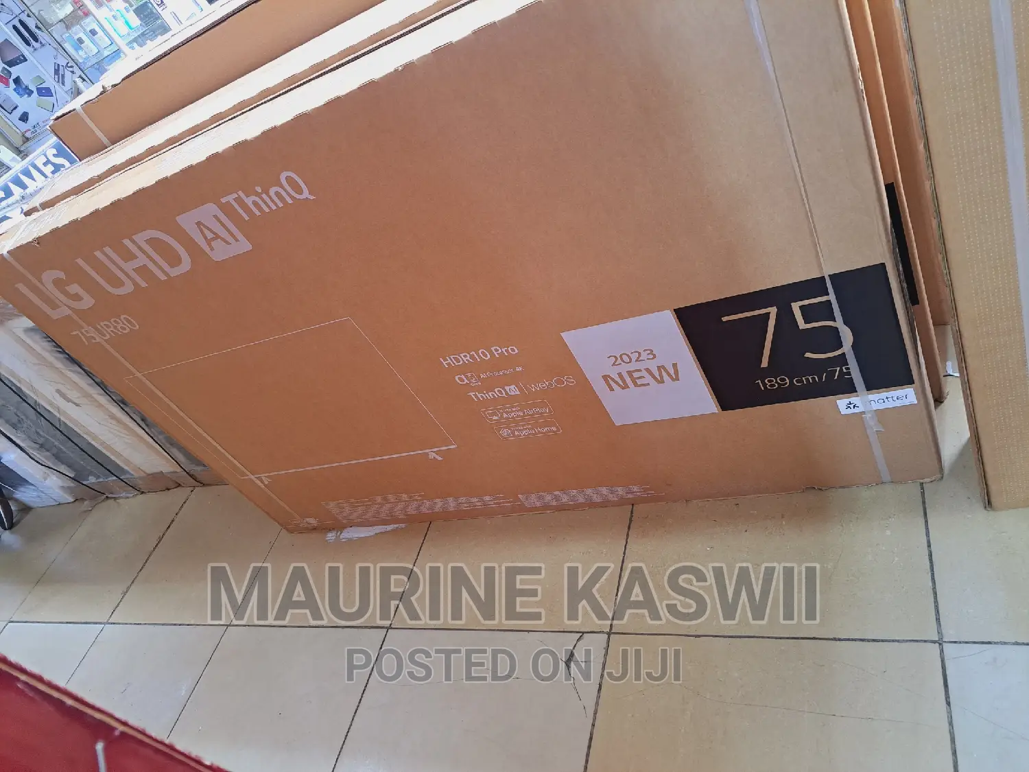 LG 75 Ur80 Smart Uhd Thin Q