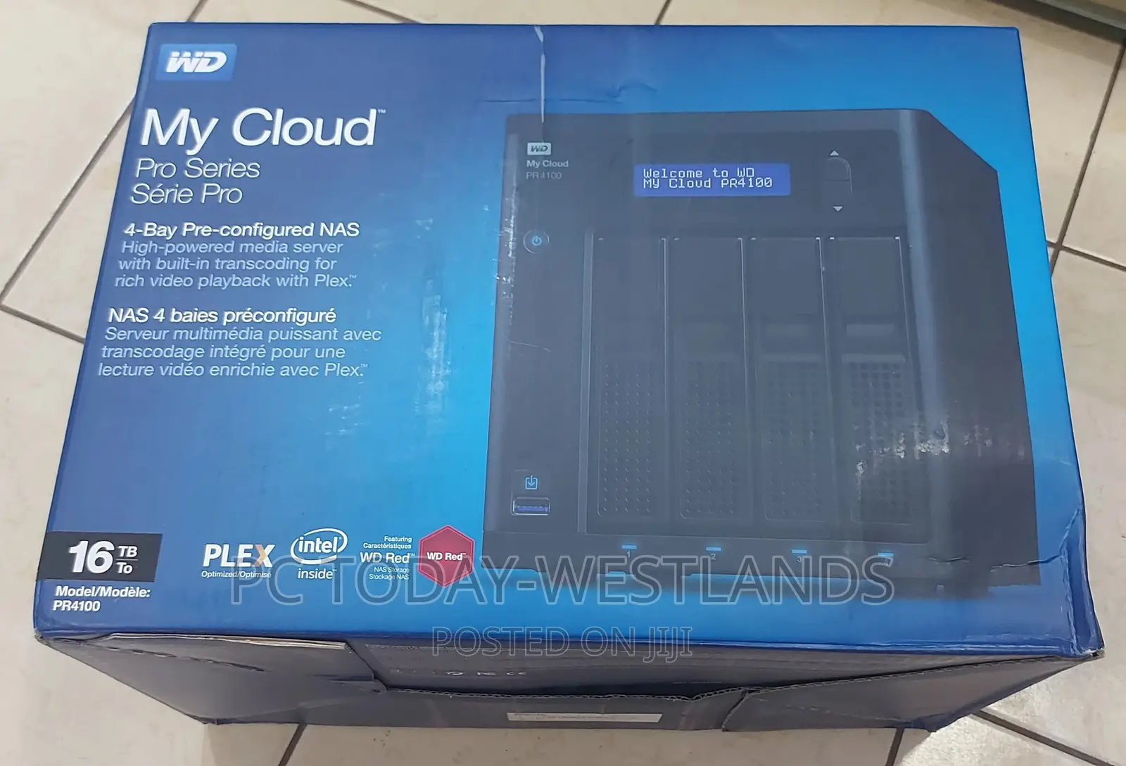 Wd 16tb My Cloud Pro Series Pr4100 Network Attached Storage