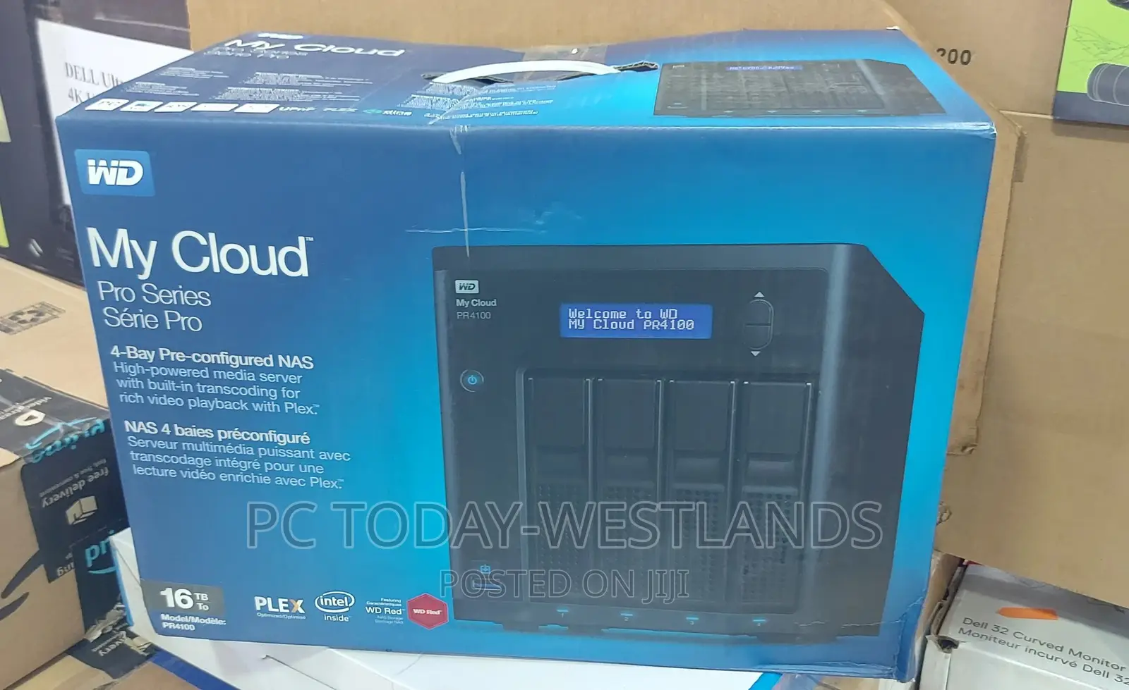 Wd 16tb My Cloud Pro Series Pr4100 Network Attached Storage