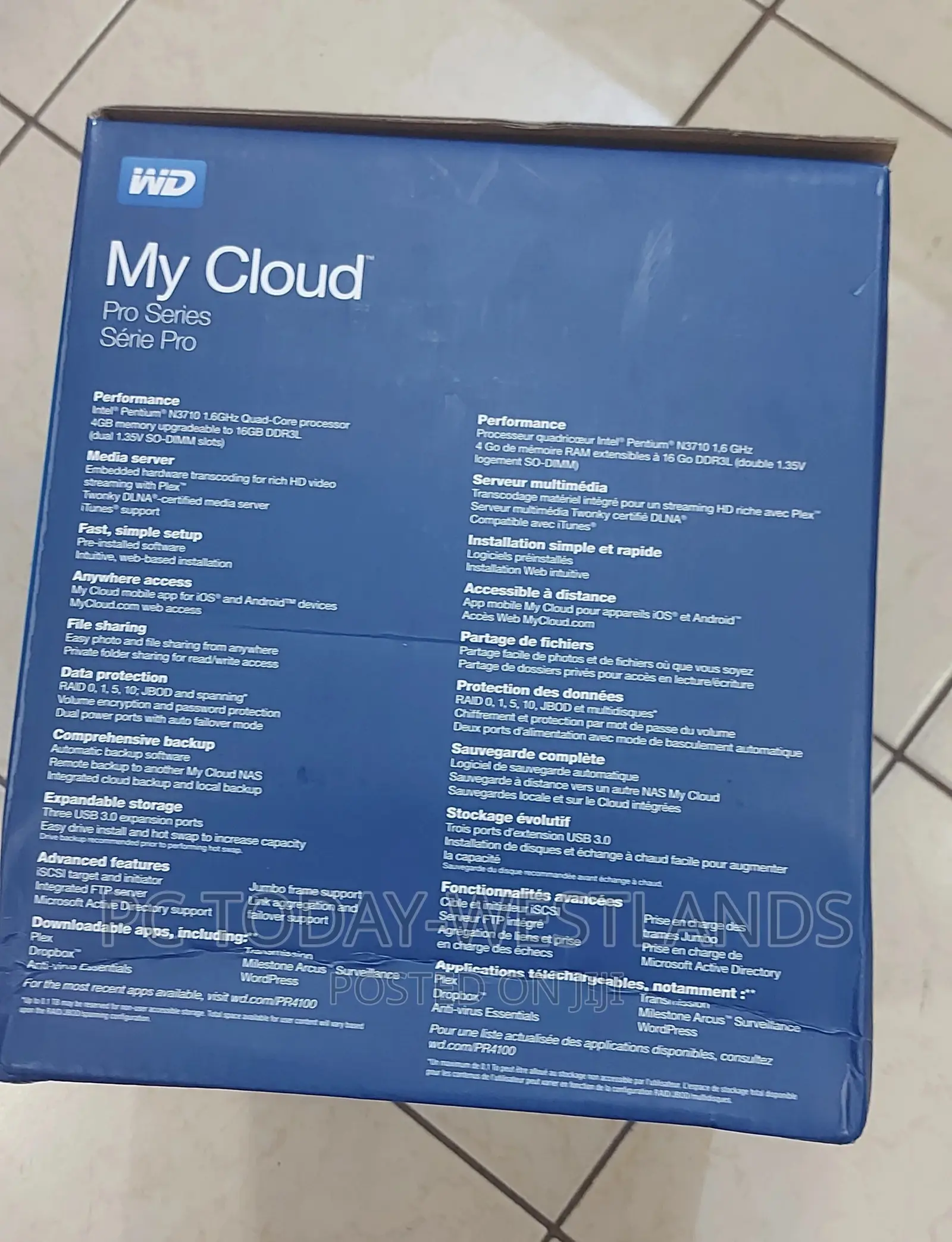 Wd 16tb My Cloud Pro Series Pr4100 Network Attached Storage