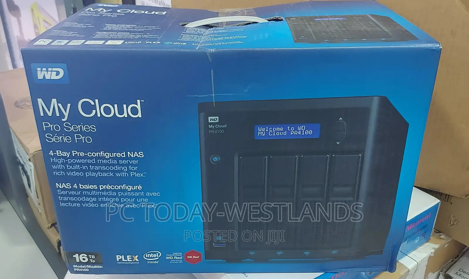 Wd 16tb My Cloud Pro Series Pr4100 Network Attached Storage