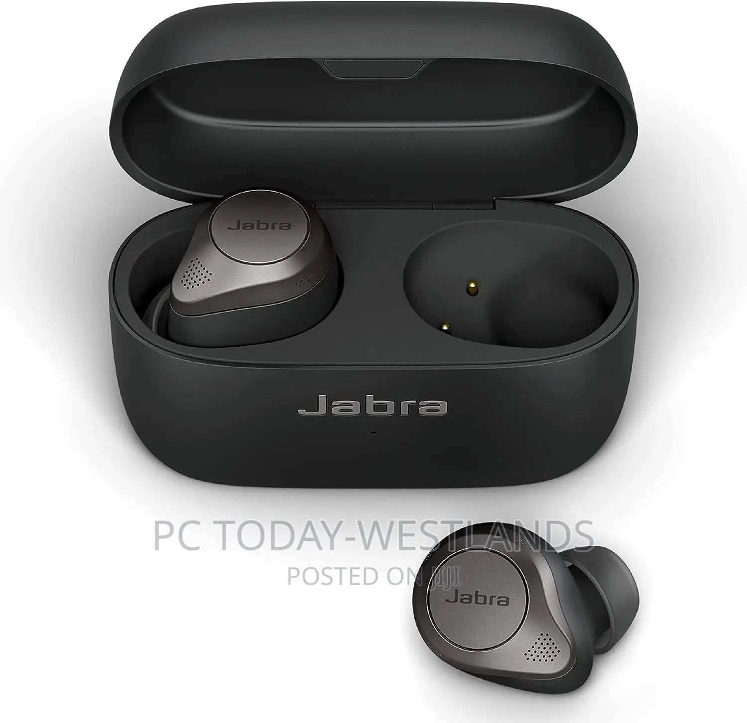 Jabra Elite 85t True Wireless Bluetooth Earbuds, Titanium BK