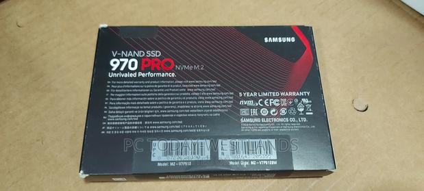 Samsung 970 Pro SSD 512gb - M.2 Nvme Interface Internal - thumbnail 3