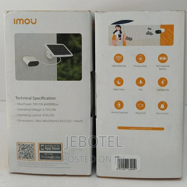 Cell Go 3mp With Solar Panel Imou - thumbnail 3