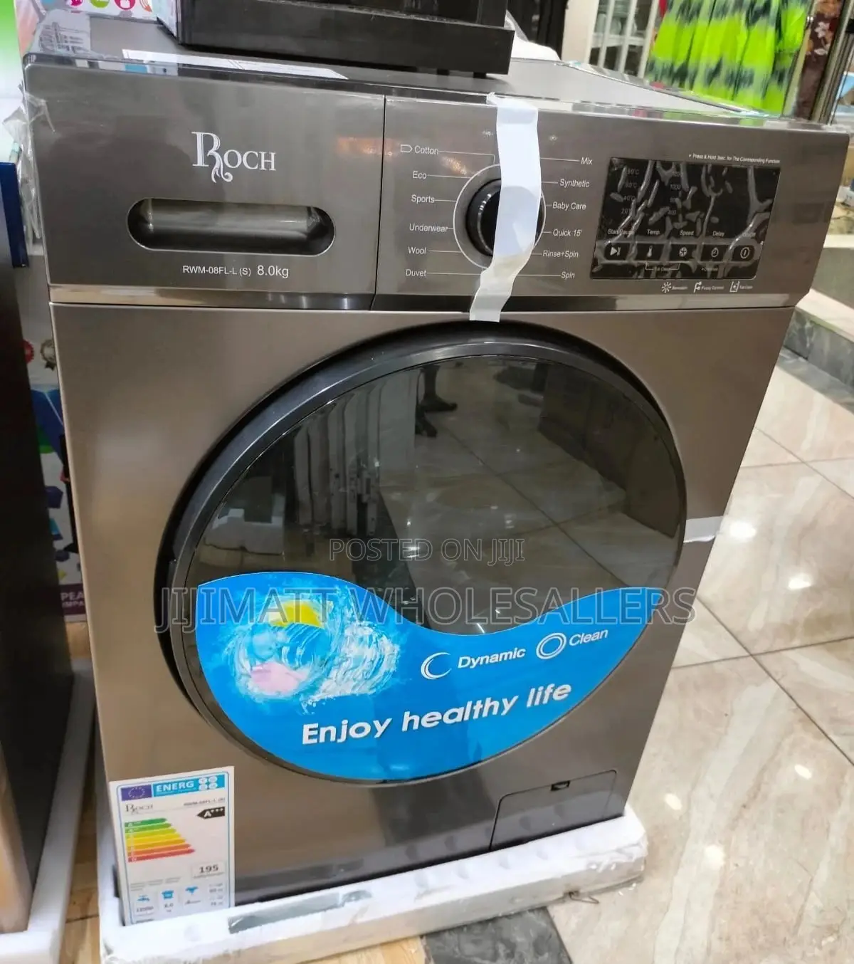 Washing Machine,Roch 8kg Front Load Washing Machine