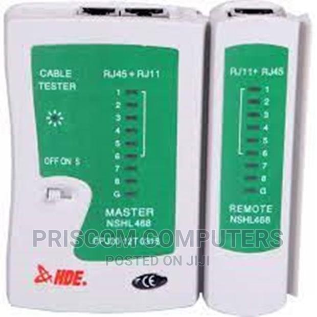 Professional Network Cable Tester RJ45 RJ11 LAN Cable Teste - thumbnail 3