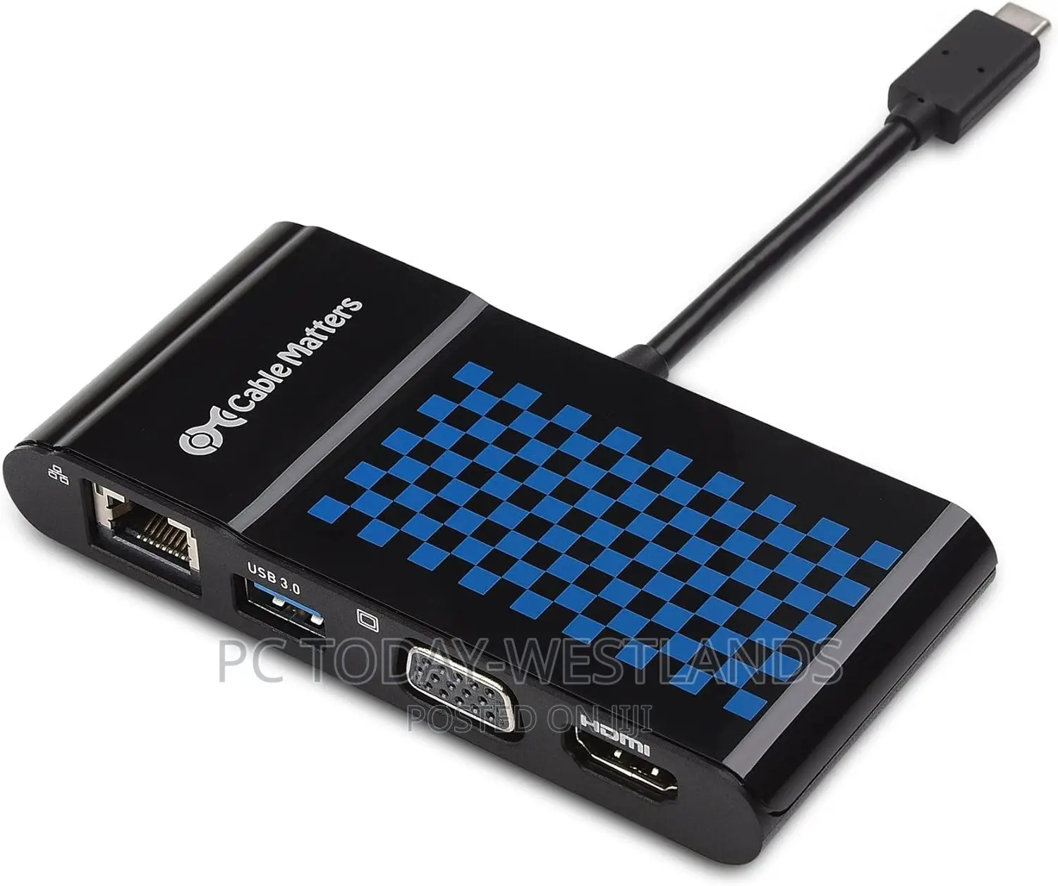 Cable Matters USB C Multiport Adapter USB C Dock With USB C