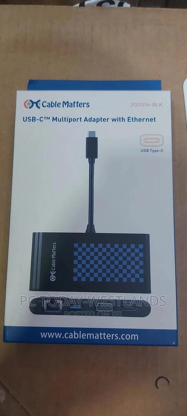 Cable Matters USB C Multiport Adapter USB C Dock With USB C