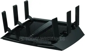 NETGEAR Nighthawk X6 Smart Wi-Fi Router (R8000) - AC3200 Tri