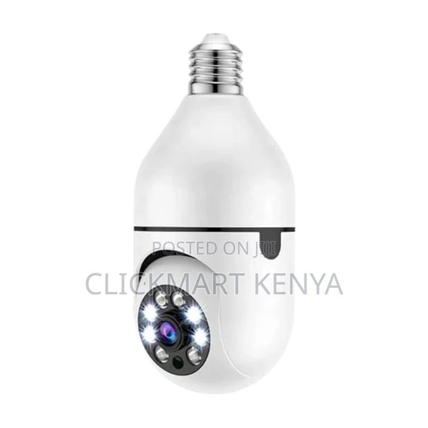 CCTV Camera Bulb Camera 360,Night Vision, Motion Detection - main view
