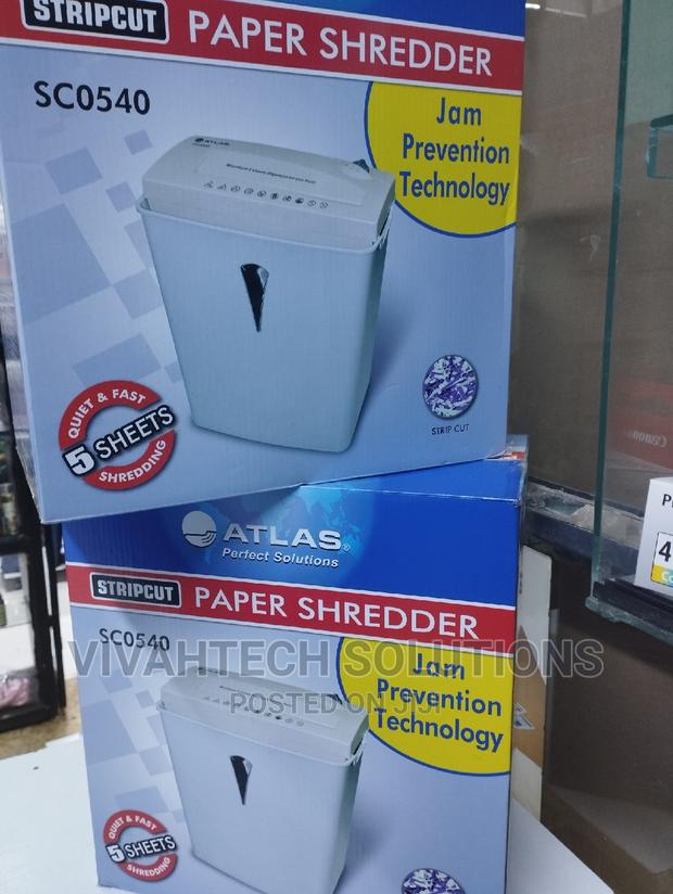 Atlas Sc0540 Strip Cut Shredder
