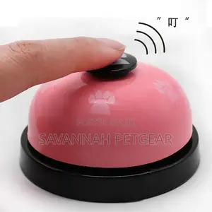 Pet Puppy Dog Potty Training Door Bell With Non-Skid Rubber