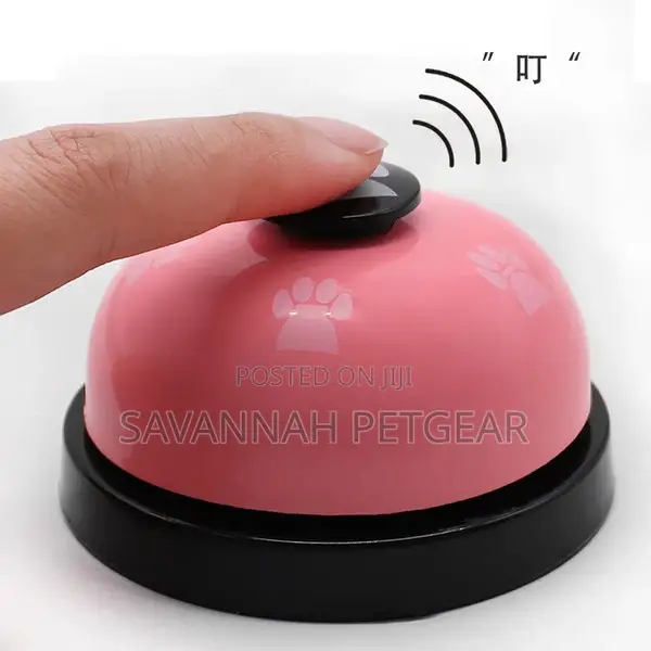 Pet Puppy Dog Potty Training Door Bell With Non-Skid Rubber