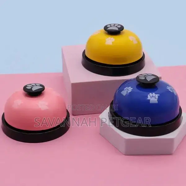 Pet Puppy Dog Potty Training Door Bell With Non-Skid Rubber