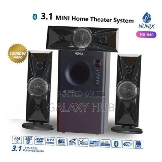 Nunix 3.1 Mini Home Theater System Nu-A60 Remote Control