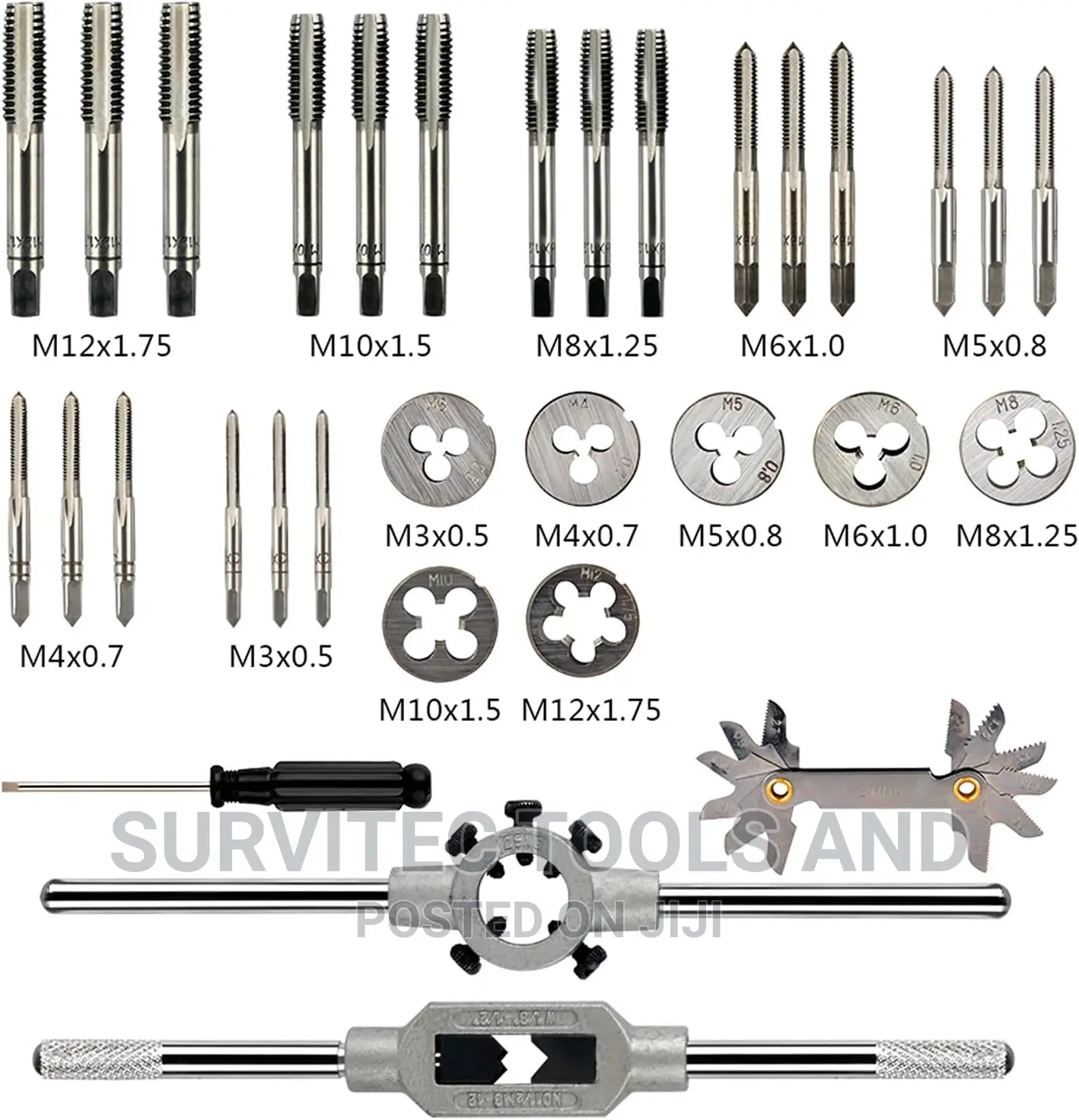32 Piece Tap and Die Set