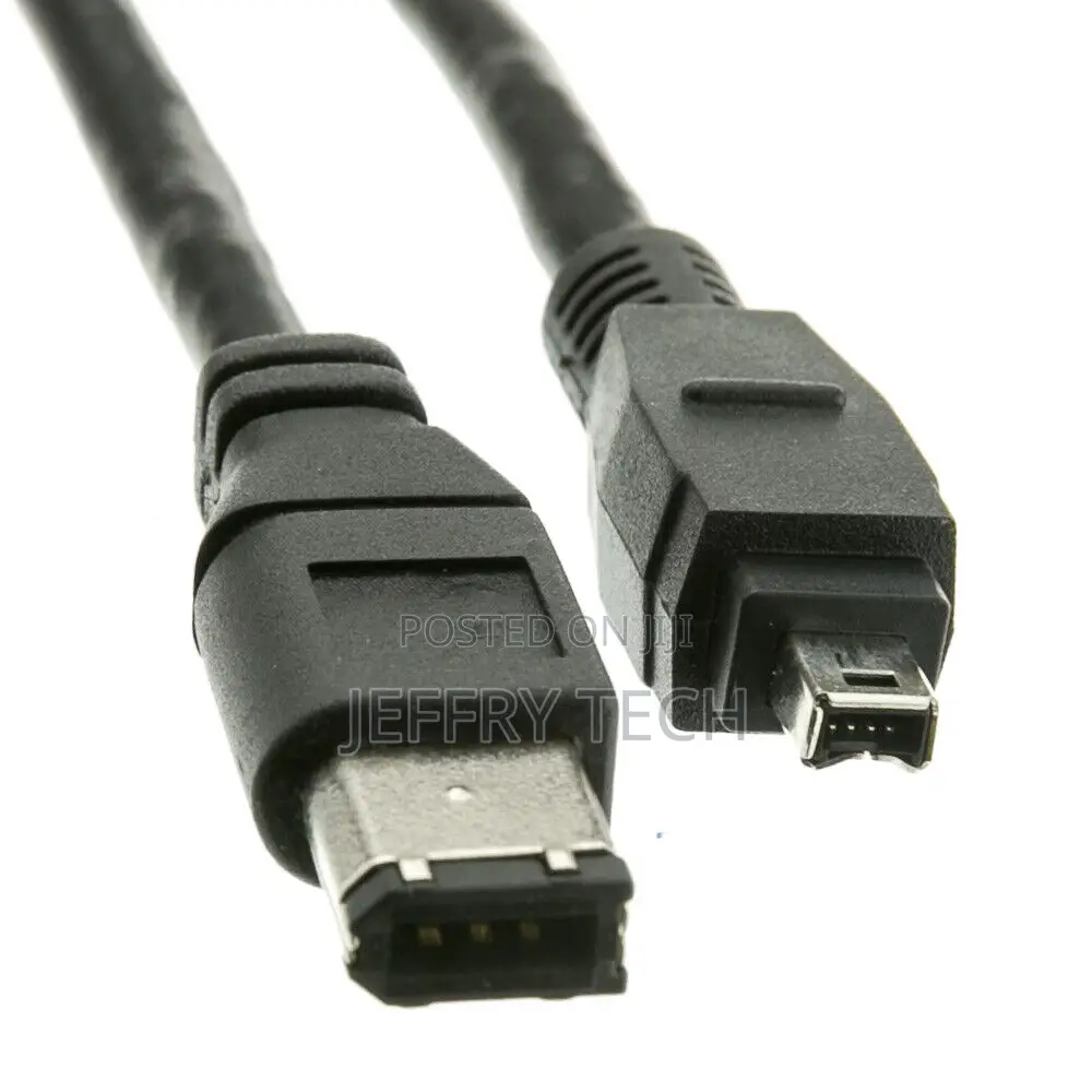 6ft Firewire 400 6 Pin to 4 Pin Cable, Ieee-1394a 10e3-02106