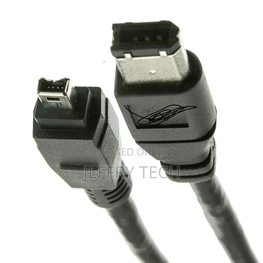 6ft Firewire 400 6 Pin to 4 Pin Cable, Ieee-1394a 10e3-02106