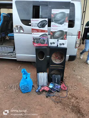Full 7litre Matatu Sound System