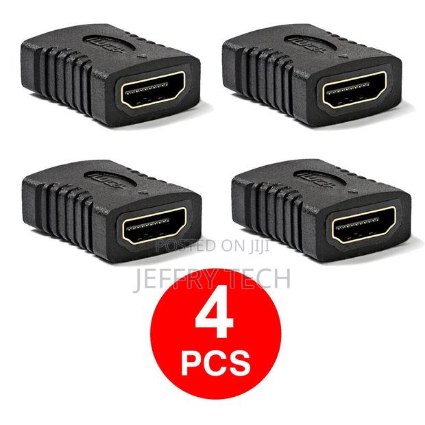 4x Connector HDMI to HDMI Coupler Female Gold Plated Adapter