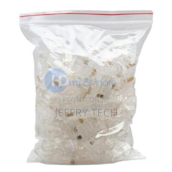 200 PCS RJ45 Modular Plug CAT6 Network Cable LAN Connector E - thumbnail 2
