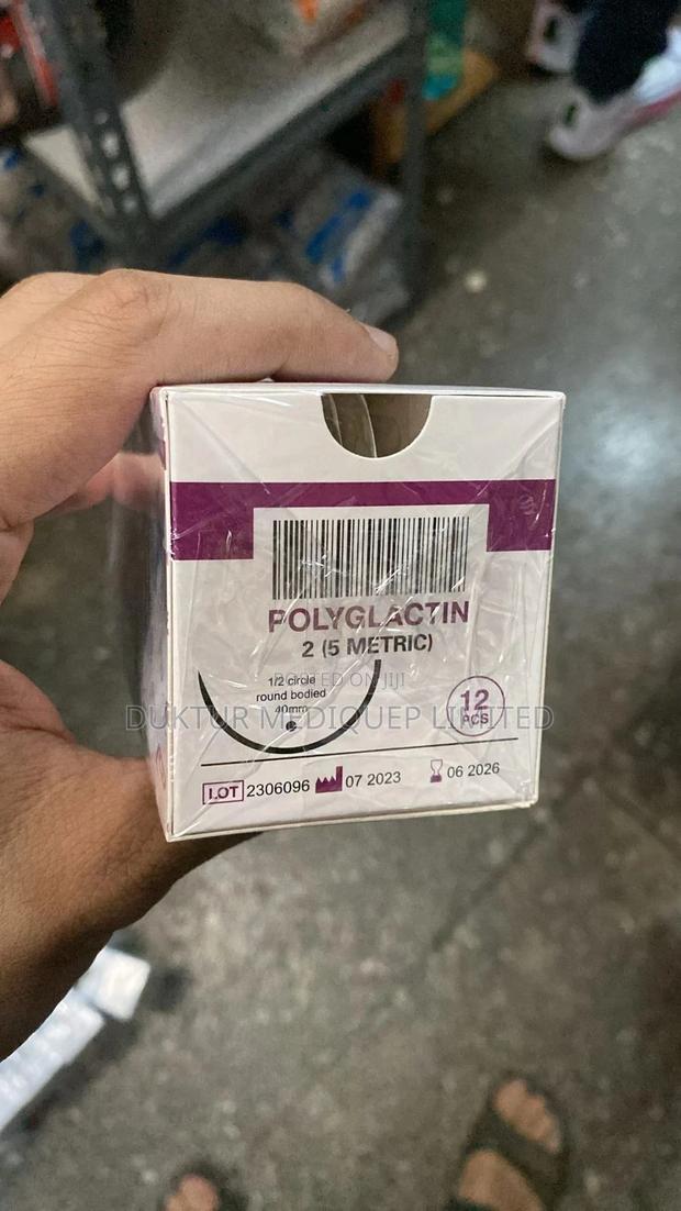 Vicryil 2 Plain 40mm 75cm RB Sutures (Medex Brand)