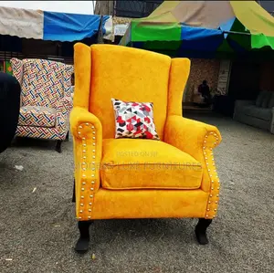 Yellow Wing Chair