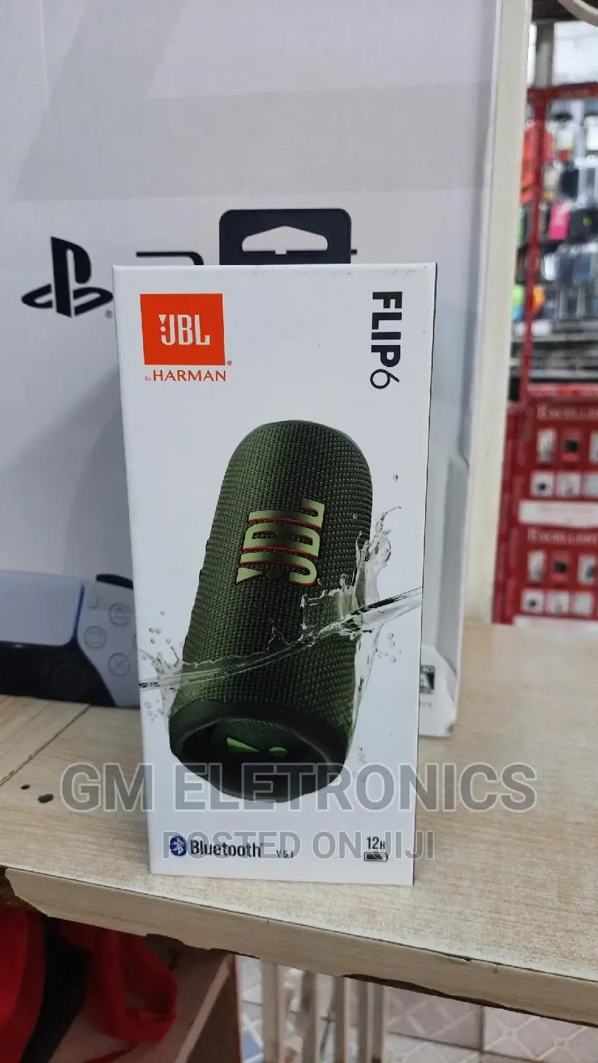 Original JBL Flip 6 Bluetooth Speaker .