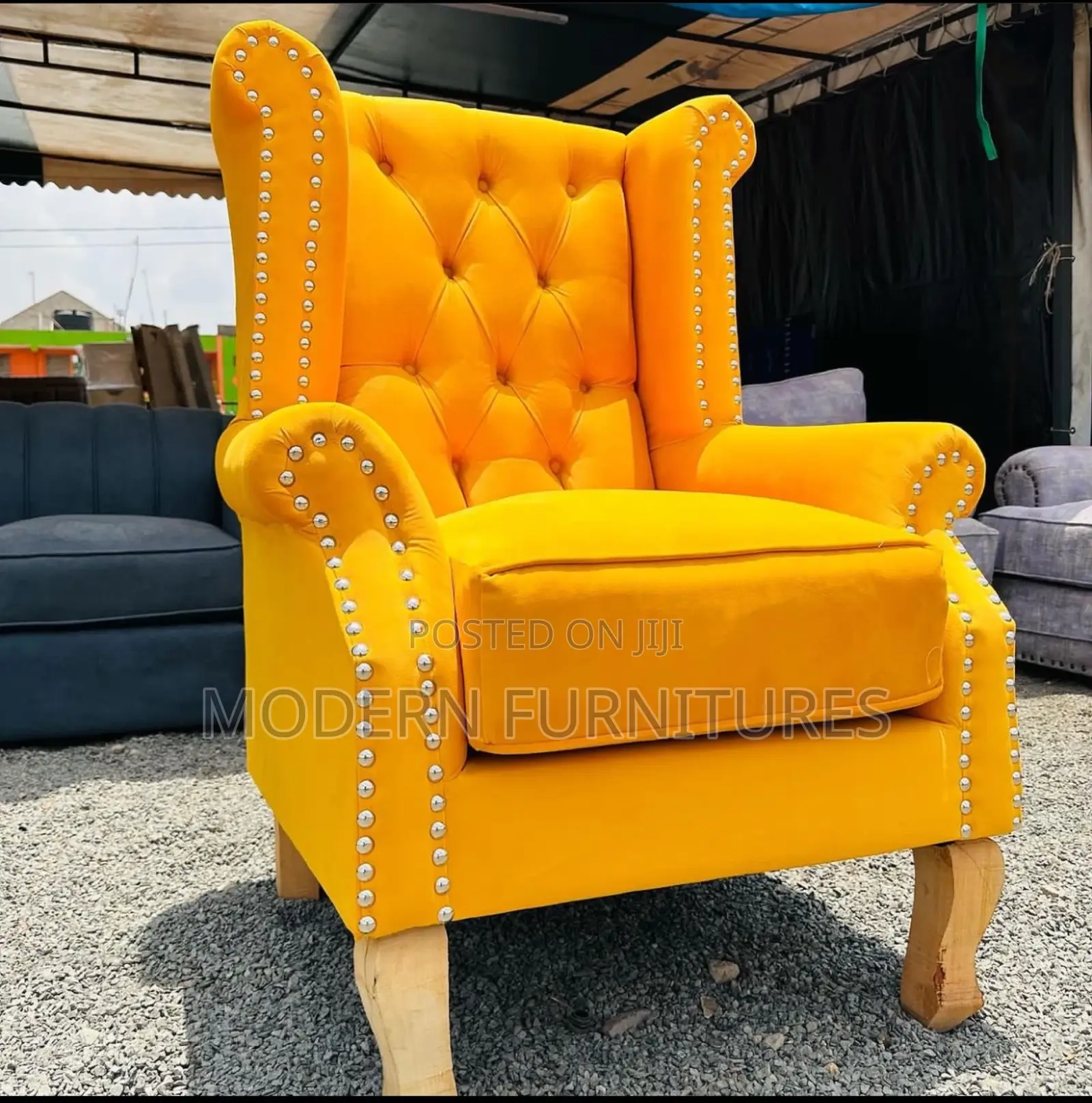 Modern Wing Chair