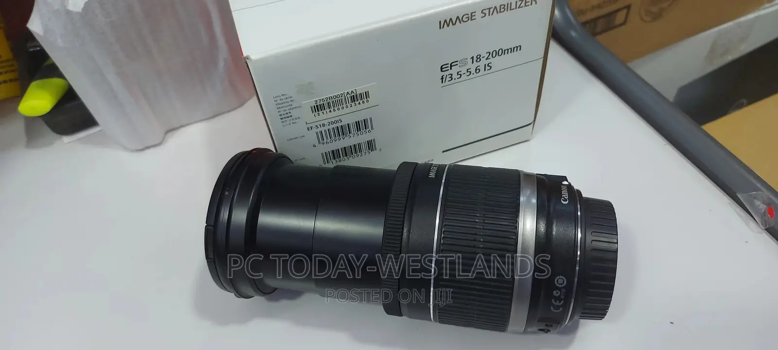 Canon EF-S 18-200mm F/3.5-5.6 IS Zoom Lens for Canon DSLR