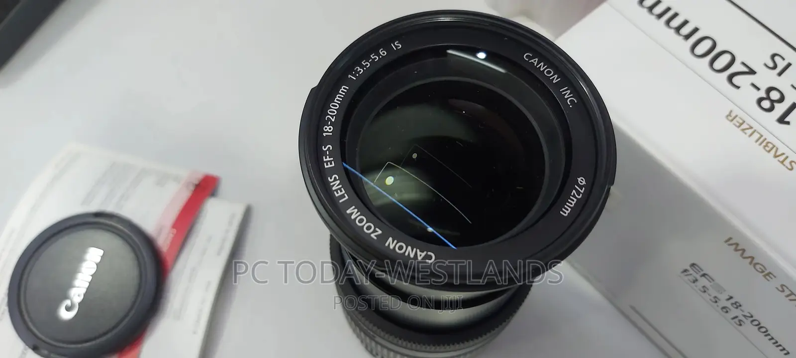 Canon EF-S 18-200mm F/3.5-5.6 IS Zoom Lens for Canon DSLR