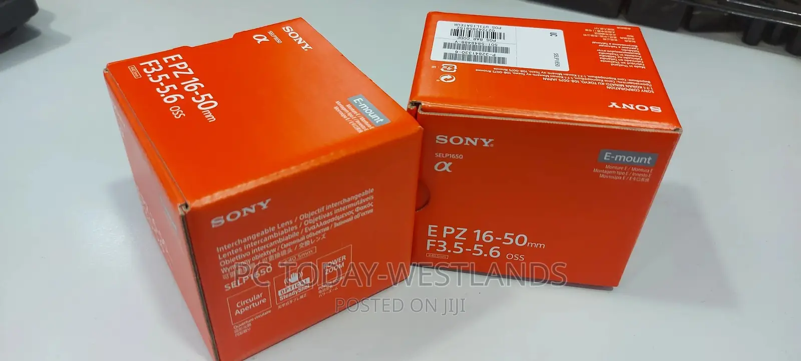 Sony E PZ 16-50mm F/3.5-5.6 OSS Lens (Black)
