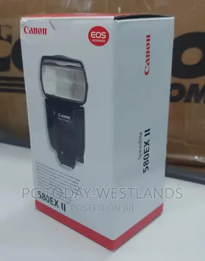 Canon Speedlite 580EX II Flash for Canon EOS Digital SLR Cam