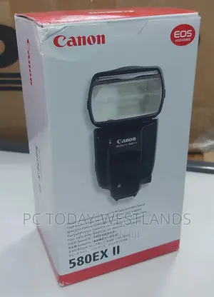 Canon Speedlite 580EX II Flash for Canon EOS Digital SLR Cam