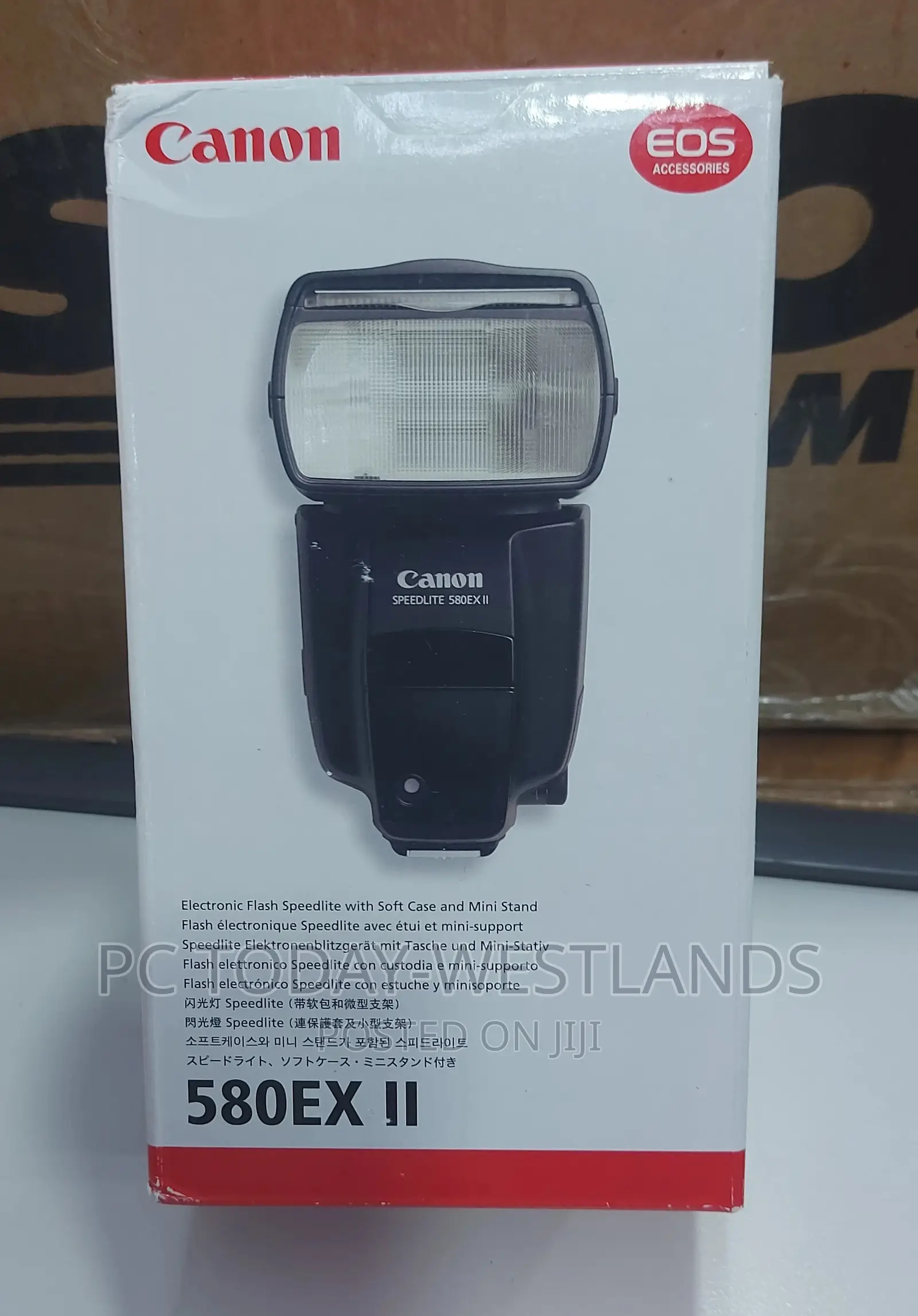 Canon Speedlite 580EX II Flash for Canon EOS Digital SLR Cam