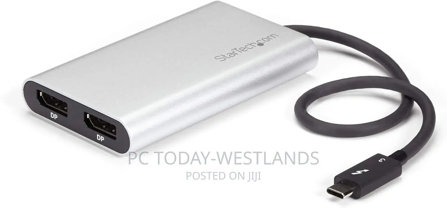 Startech.Com Thunderbolt 3 to Dual Displayport Adapter 60