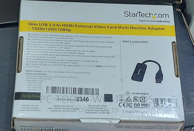 Startech.Com USB 3.0 to HDMI Adapter - 1080p (1920x1200) - S - thumbnail 4