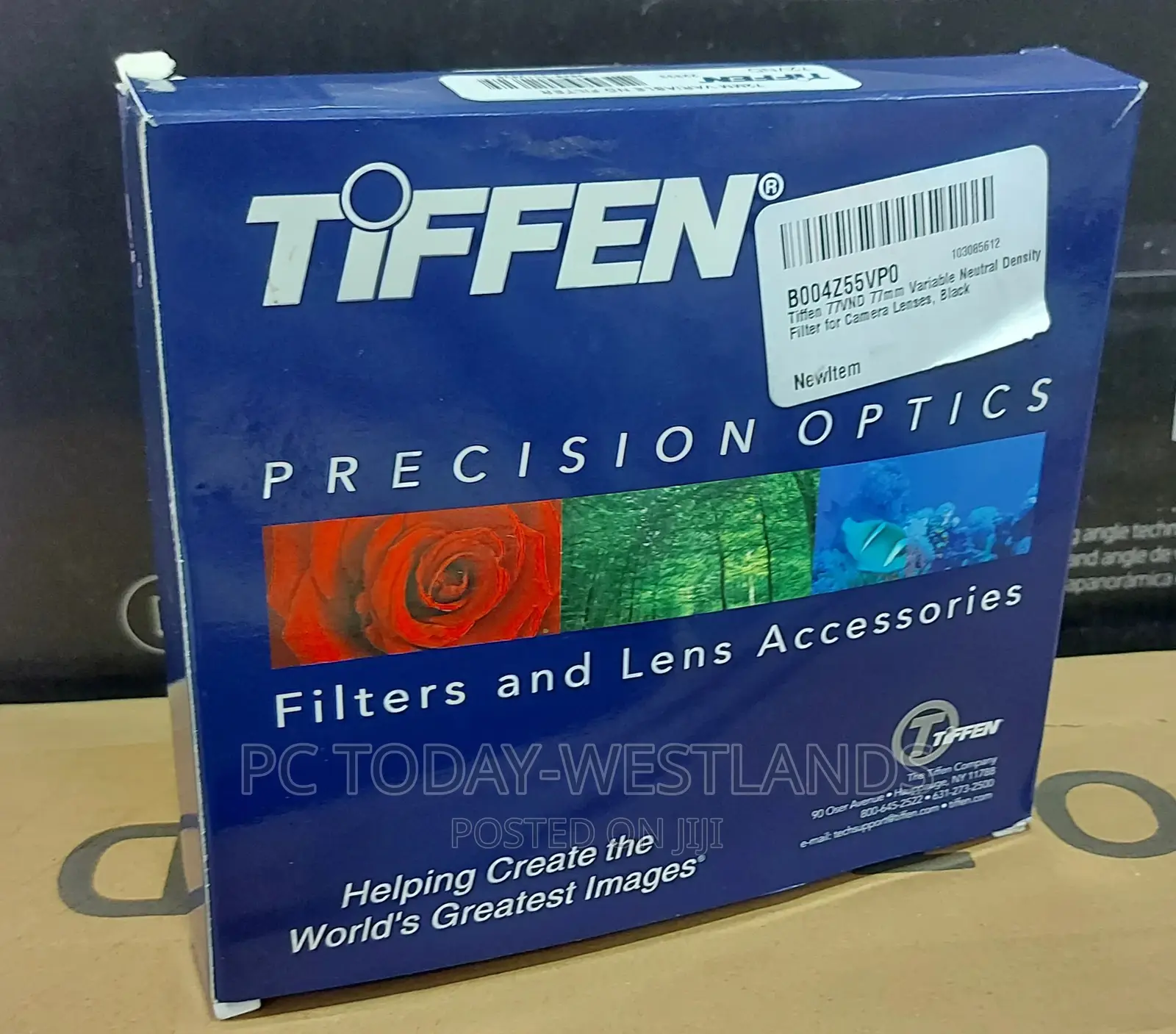 Tiffen 77VND 77mm Variable Neutral Density Filter for Camera