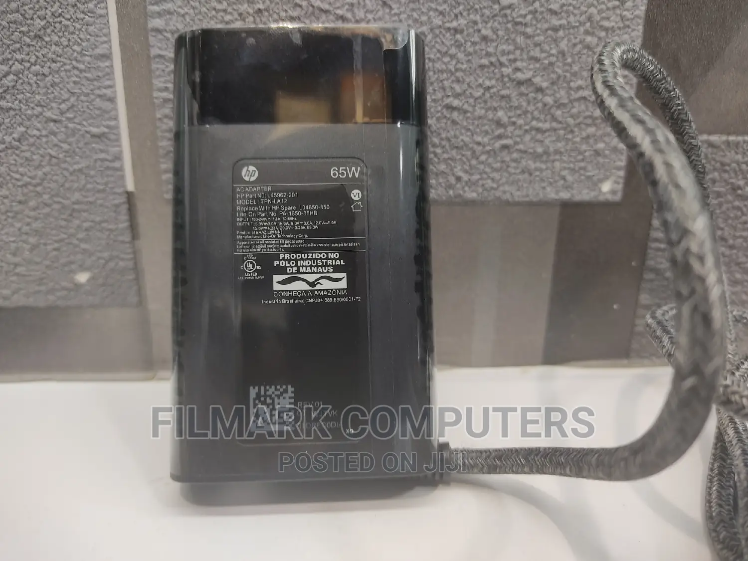 Hp Usb-c 65w Laptop Charger (Type C Charger)